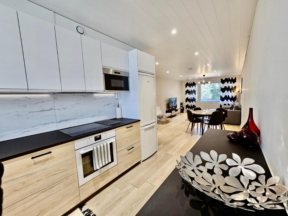 Elegant Apartment With Sauna In The Center Rovaniemi Zewnętrze zdjęcie