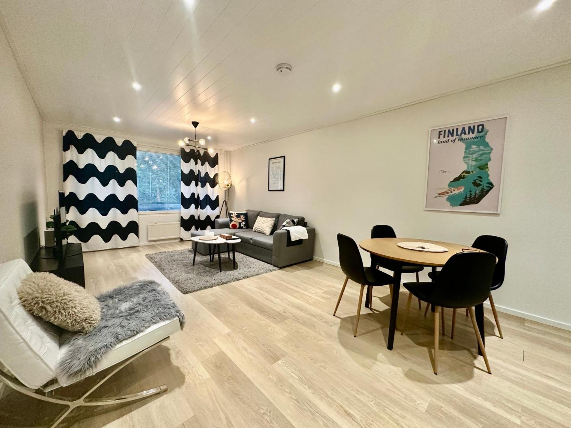 Elegant Apartment With Sauna In The Center Rovaniemi Zewnętrze zdjęcie
